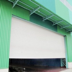 Puerta Enrollable Blanca Esmaltada