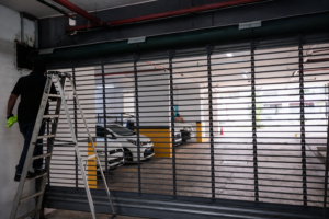 Puerta Enrollable Microtubing