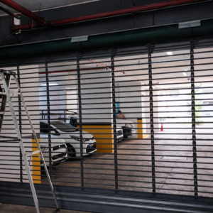 Puerta Enrollable Microtubing